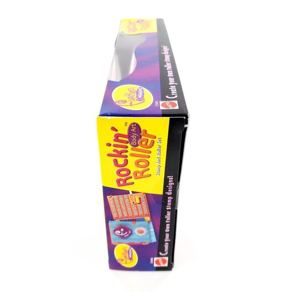 Fashion Magic Rockin' Roller Body Art Stamp & Roller Set 1999 Mattel New Sealed - Picture 3 of 7